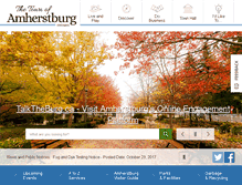 Tablet Screenshot of amherstburg.ca